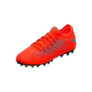 PUMA Sportovní boty 'Future 19.4 MG'  svítivě modrá / oranžově červená