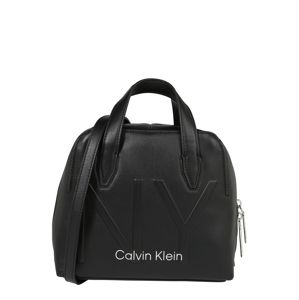 Calvin Klein Kabelka 'NY SHAPED SML DUFFLE'  černá