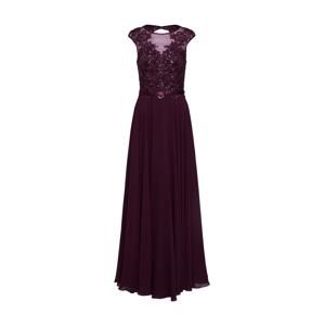 Unique Společenské šaty  tmavě fialová