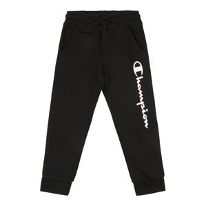 Champion Authentic Athletic Apparel Kalhoty 'Rib Cuff Pants'  bílá / černá
