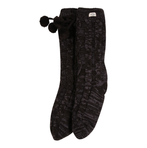 UGG Ponožky  černá / fialová