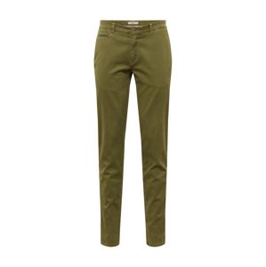 BRAX Chino kalhoty 'fabio in'  tmavě zelená
