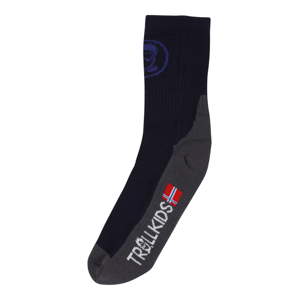 TROLLKIDS Sportovní ponožky  námořnická modř / grafitová / bílá / světle červená