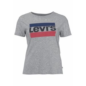 Levi's® Plus Tričko  námořnická modř / šedá / lososová