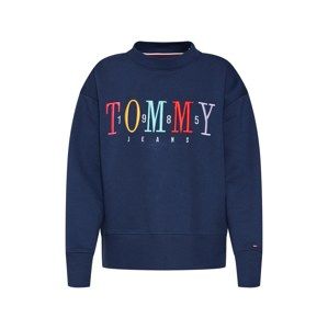 Tommy Jeans Mikina  námořnická modř / mix barev