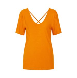 VILA Tričko  jasně oranžová