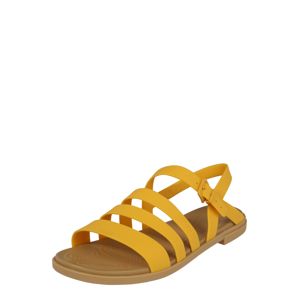 Crocs Páskové sandály 'Tulum'  hnědá / žlutá