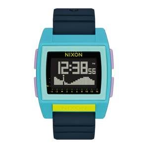 Nixon Digitální hodinky 'Base Tide Pro'  tyrkysová / žlutá