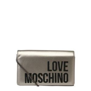 Love Moschino Taška přes rameno 'BORSA'  antracitová