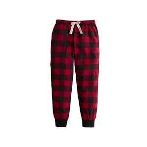HOLLISTER Pyžamové kalhoty 'XM18-HCO FLANNEL JOGGER 5CC'  červená