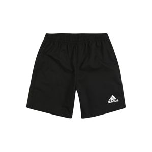 ADIDAS PERFORMANCE Sportovní kalhoty '3 Stripe Sho Y'  bílá / černá