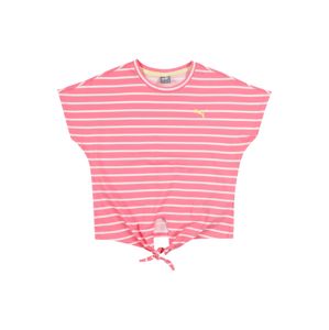 PUMA Funkční tričko 'Alpha'  bílá / pink