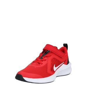 NIKE Sportovní boty 'Downshifter 10'  bílá / červená