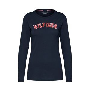 Tommy Hilfiger Underwear Tričko na spaní  námořnická modř / červená