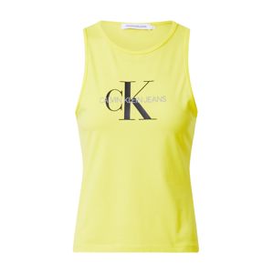 Calvin Klein Jeans Top 'MONOGRAM STRETCH SPORTY TANK'  žlutá