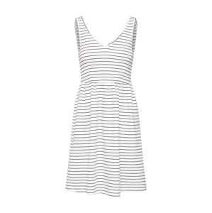 ONLY Letní šaty 'onlJOY S/L V-NECK DRESS JRS'  modrá / bílá