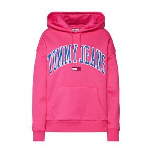 Tommy Jeans Mikina 'TJW TOMMY CLASSICS LOGO HOODIE'  modrá / pink