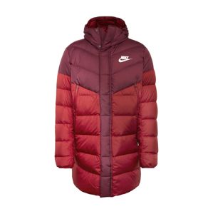 Nike Sportswear Zimní kabát 'Windrunner'  červená / rubínově červená