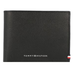 TOMMY HILFIGER Peněženka  černá / bílá / ohnivá červená / námořnická modř