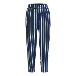 BROADWAY NYC FASHION Kalhoty 'Pants Poppy'  tmavě modrá / bílá