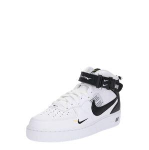 Nike Sportswear Kotníkové tenisky 'Air Force 1 Mid 07 LV8'  černá / bílá