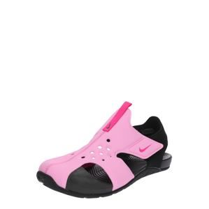 Nike Sportswear Plážová/koupací obuv 'Sunray Protect'  pink / černá