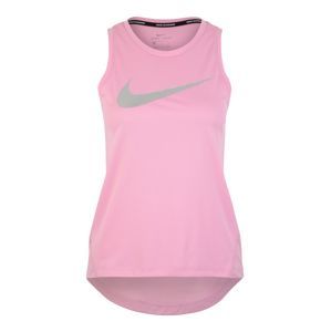 NIKE Sportovní top 'Nike Miler'  růžová / stříbrná