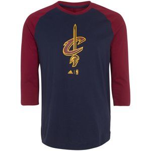 ADIDAS PERFORMANCE Funkční tričko 'Cleveland Cavaliers SMR RN'  tmavě modrá / tmavě červená