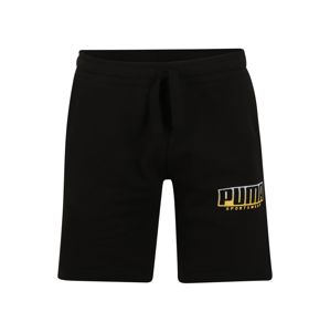 PUMA Sportovní kalhoty 'ATHLETICS'  zlatá / černá
