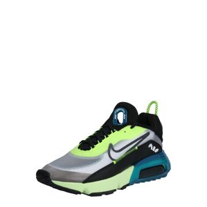 Nike Sportswear Tenisky 'Air Max 2090'  modrá / černá / bílá / svítivě zelená