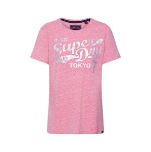 Superdry Tričko 'TOKYO 7'  pink