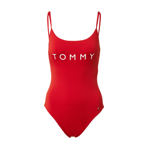 Tommy Hilfiger Underwear Plavky  červená / bílá