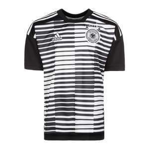 ADIDAS PERFORMANCE Funkční tričko 'DFB Pre-Match'  černá / bílá