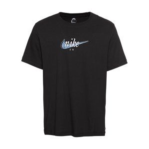 Nike SB Tričko  modrá / černá / bílá