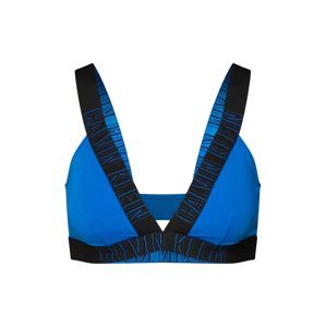 Calvin Klein Swimwear Horní díl plavek 'PLUNGE BRALETTE-RP'  modrá / černá
