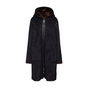 BLONDE No. 8 Přechodný kabát 'EMMA'  béžová / černá