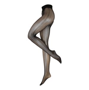 Swedish Stockings Punčocháče 'Astrid Fishnet tights'  černá