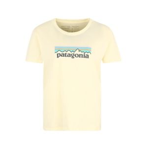 PATAGONIA Funkční tričko  světle žlutá / mix barev