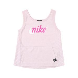 Nike Sportswear Top  růžová / bílá