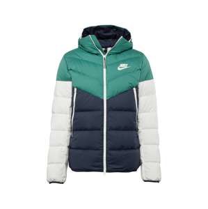 Nike Sportswear Zimní bunda  tmavě modrá / zelená