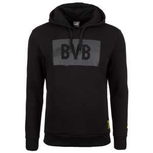 PUMA Sportovní mikina 'Borussia Dortmund'  černá