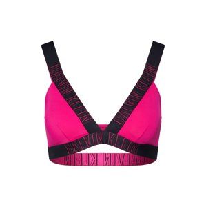 Calvin Klein Swimwear Horní díl plavek 'PLUNGE BRALETTE'  pink / černá