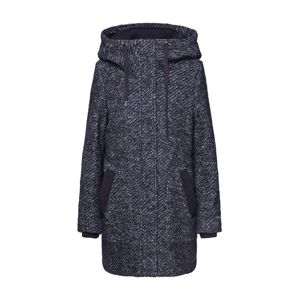 ESPRIT Přechodný kabát 'Hooded Coat'  tmavě šedá