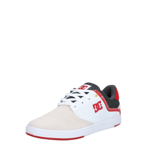 DC Shoes Sportovní boty 'PLAZA '  bílá / antracitová / starorůžová / červená