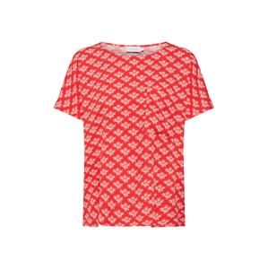 Calvin Klein Tričko 'PRT RAGLAN TOP SS'  červená