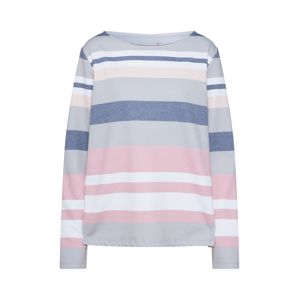 Juvia Mikina 'Devore Multicolor Stripe Sweater'  modrá / šedá / růžová