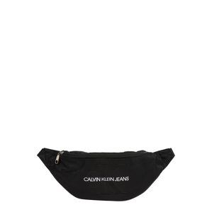 Calvin Klein Jeans Ledvinka 'Monogram Nylon Street Pack'  černá