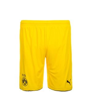 PUMA Sportovní kalhoty  žlutá / černá