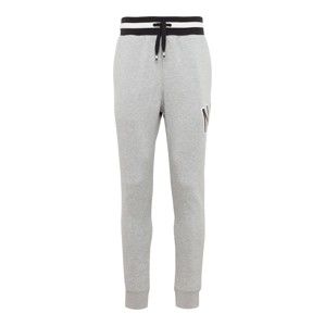 Nike Sportswear Sportovní kalhoty 'M NSW NIKE AIR PANT FLC'  černá / šedá