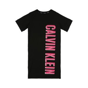 Calvin Klein Underwear Noční košilka  pink / černá